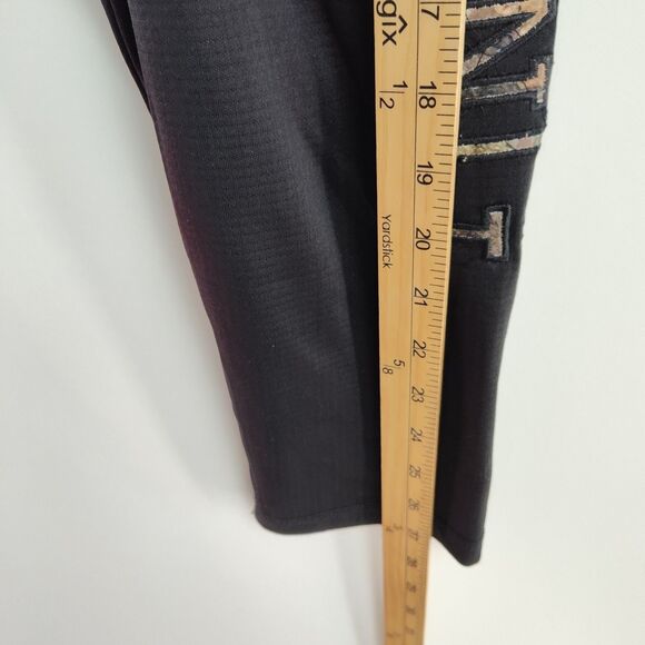 Browning 1/4-Zip Sweatshirt Men's Size XL Black Embroidered Logo Mock Neck - Picture 7 of 11